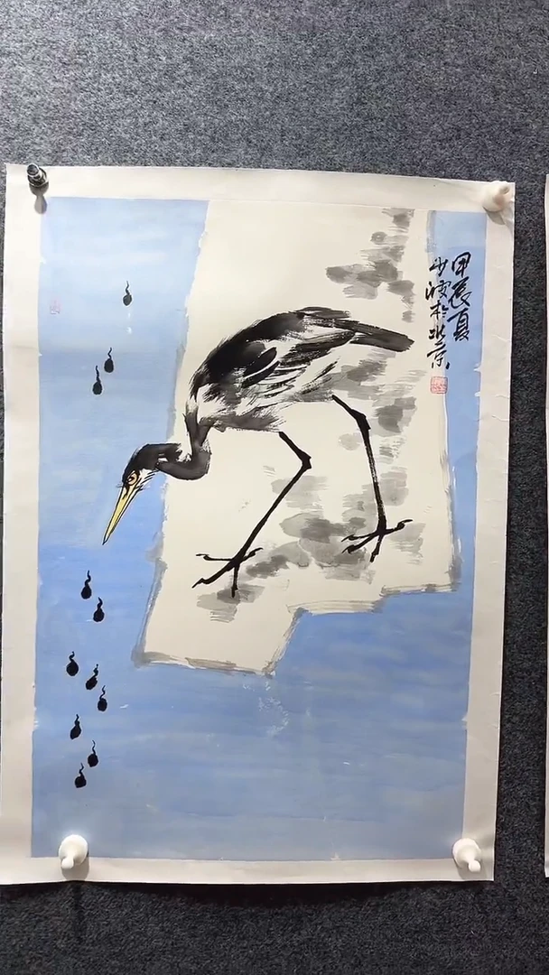国画李少波/国画/花鸟