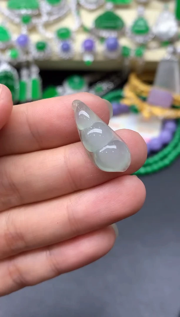 颈饰未镶嵌翡翠115-中国好珍宝