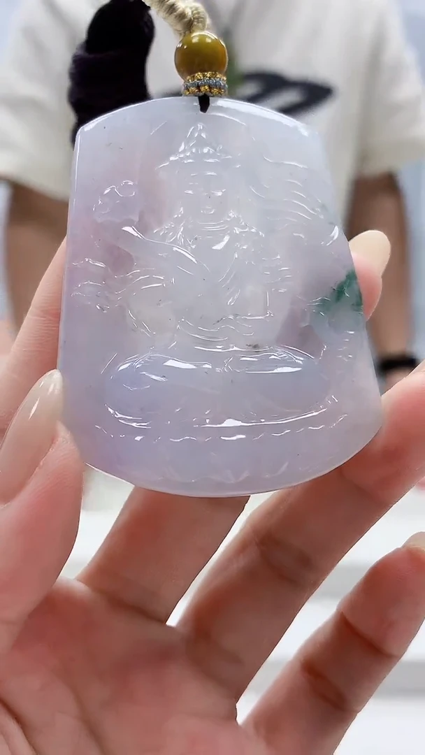 未镶嵌定制翡翠5028lr-毛货挂件70