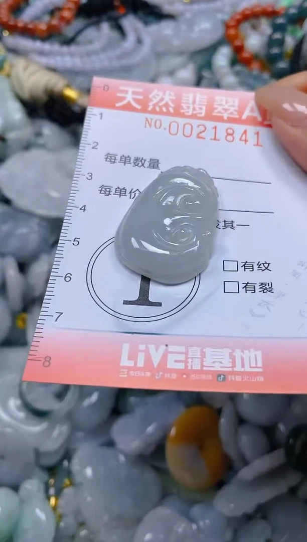 翡翠未镶嵌颈饰闪购0021841