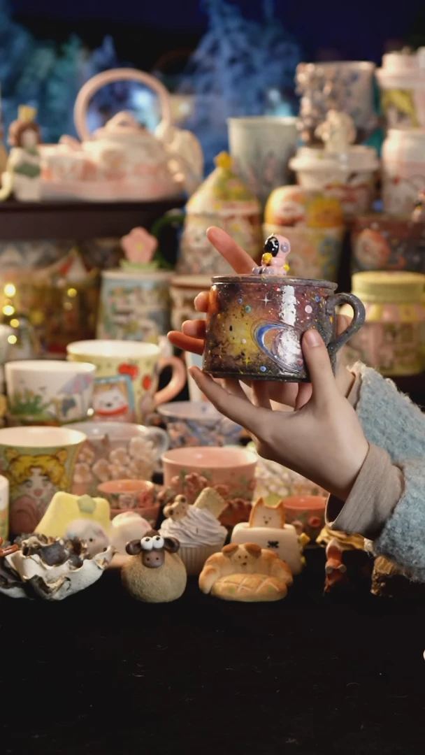 其他陶景德镇釉下彩手绘设计师款陶瓷