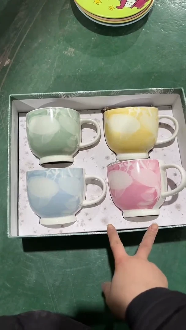 【闪购商品】家湖高温陶瓷杯 微瑕 不带礼盒