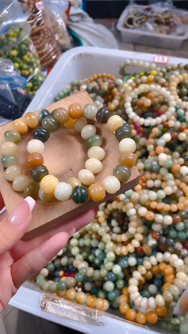 菩提根/象牙果手串55   55