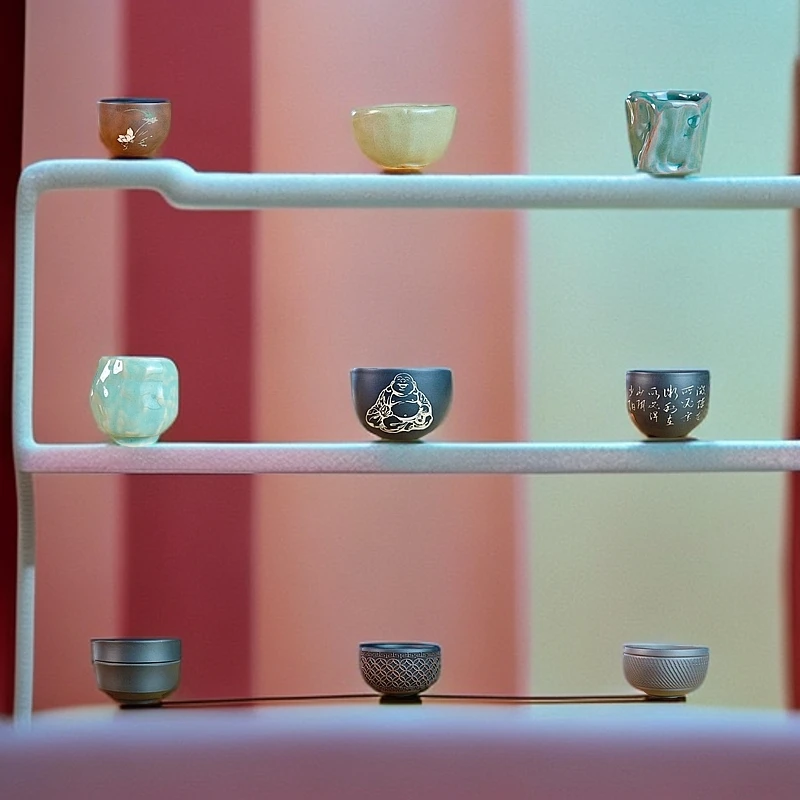 【新春福利见面礼】建水紫陶全手工主人杯2只（杯型款式不指定发）