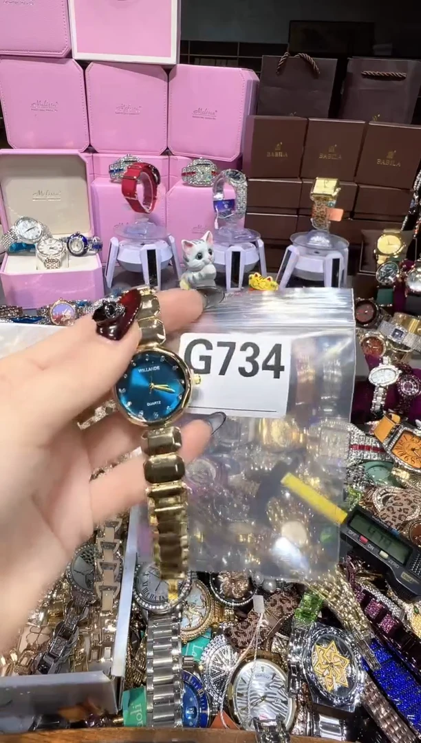 石英机芯不锈钢不锈钢直播定闪专用