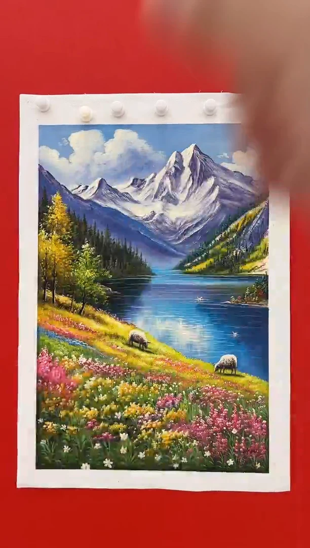 国画二郎老师油画精品