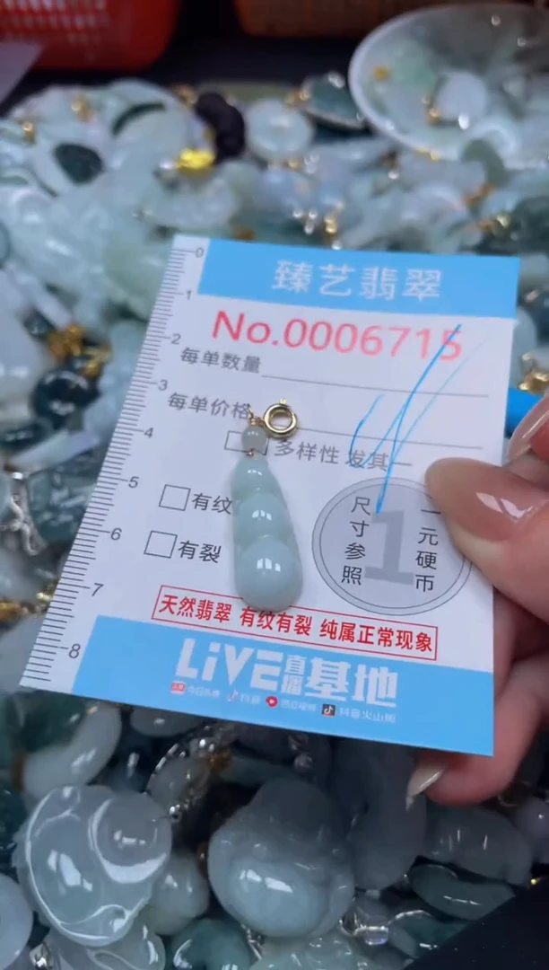 颈饰未镶嵌翡翠6715