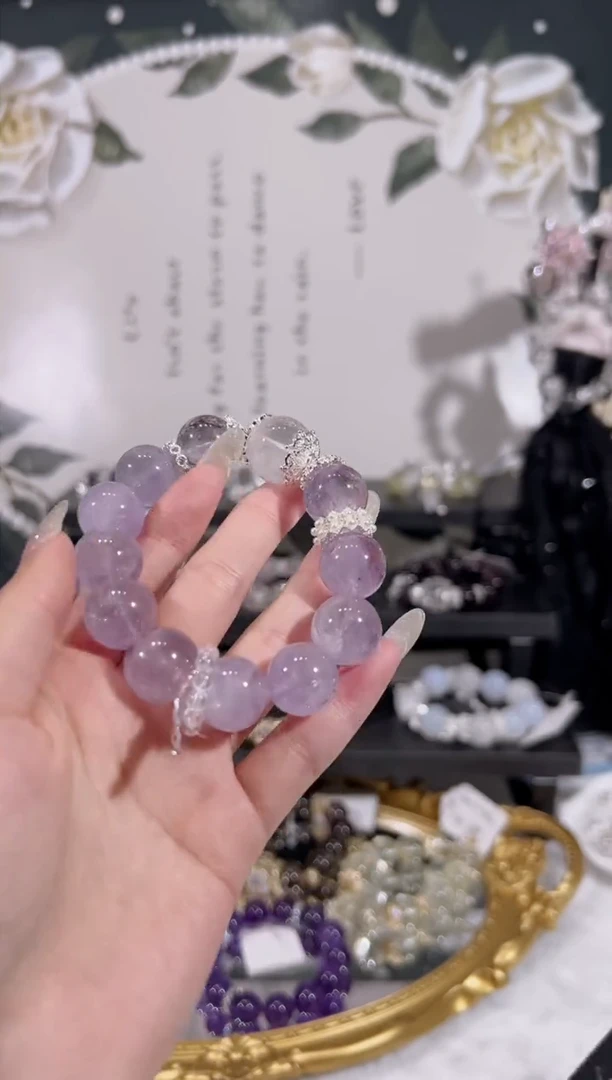 【闪购商品】水晶手链未镶嵌天然水晶默认微瑕 多样性发货发其一