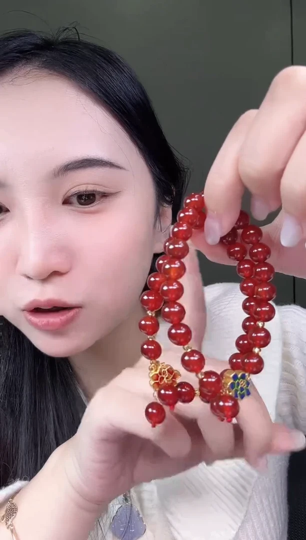 未镶嵌手串玛瑙/玉髓玛瑙手串多样性发一