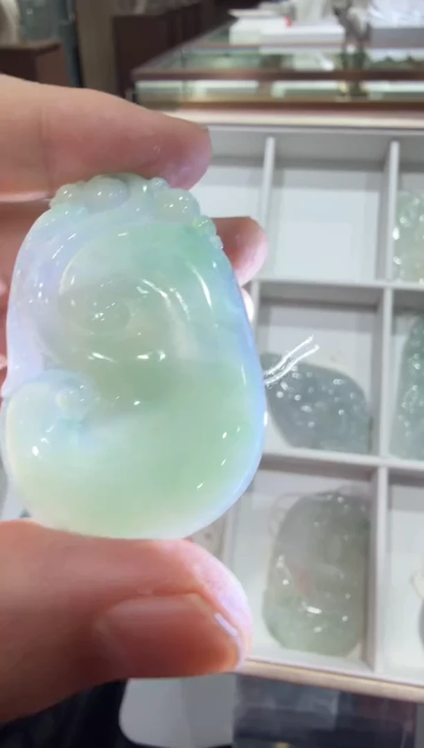 未镶嵌挂件翡翠A货翡翠多样性孤品