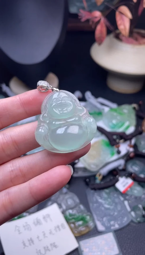 珐琅非金属 精品吊坠一物一拍