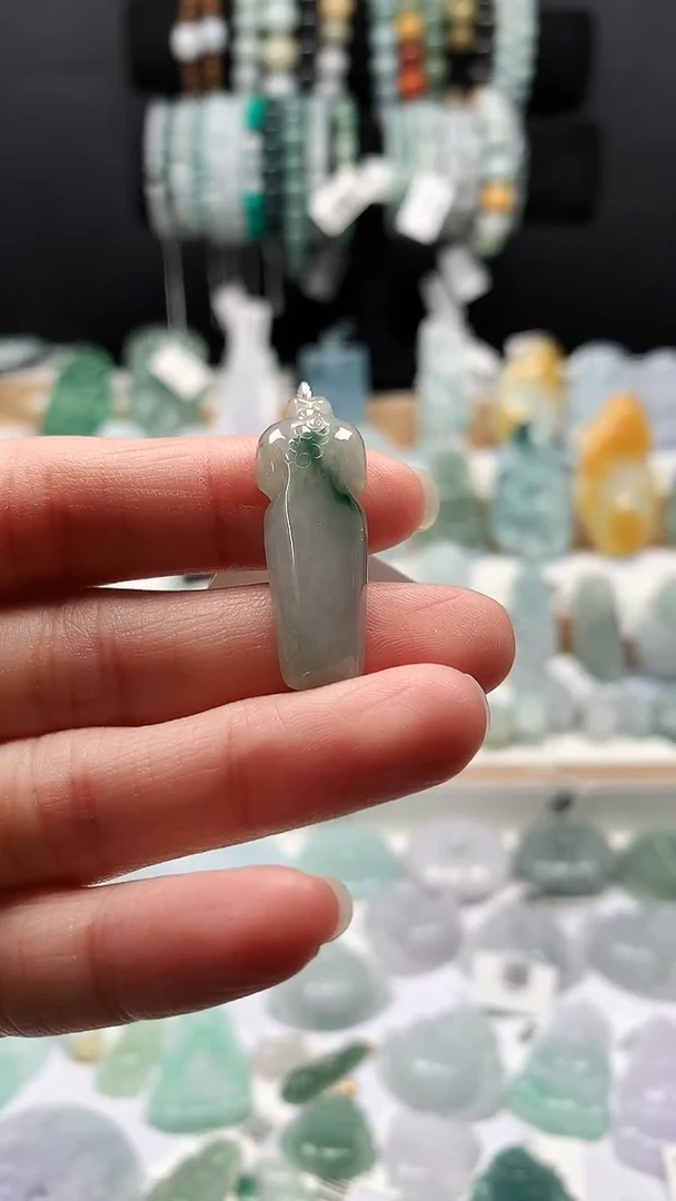 吊坠(不含链)未镶嵌翡翠35旗袍