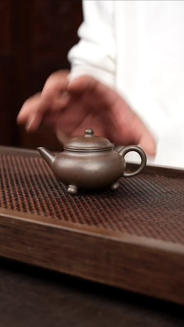 茶壶紫砂6-1三足水平