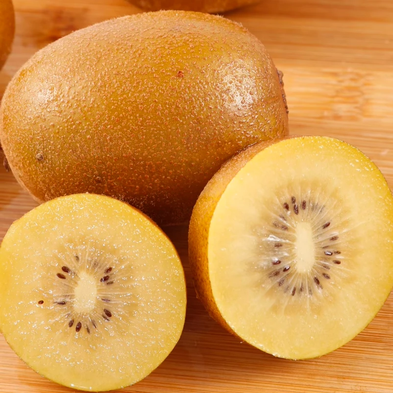 贵州黄心猕猴桃黄皮黄肉奇异果产地直发酸甜可口果香浓郁90-145克