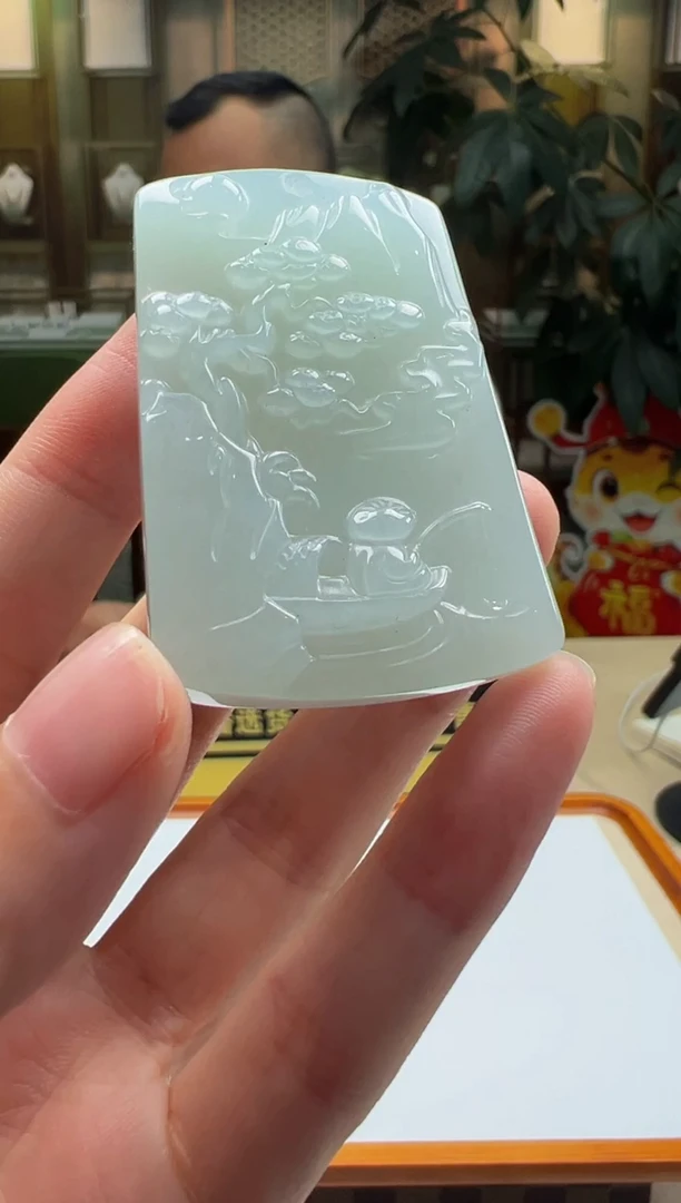 颈饰未镶嵌和田玉-多样性发其一SS-2025-9-17-28