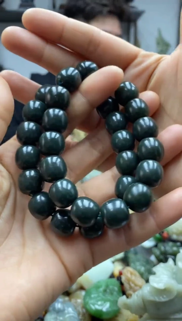 【闪购商品】未镶嵌和田玉手串14拍一发一，多样性发货