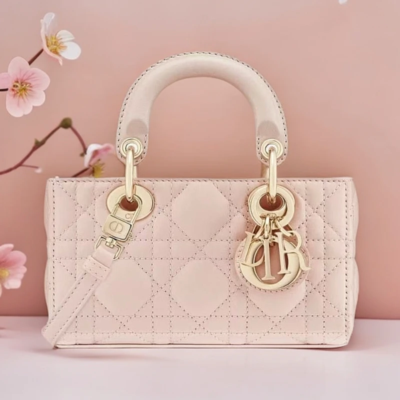 全新未使用 DIOR/迪奥 迪奥 d-joy粉色mini