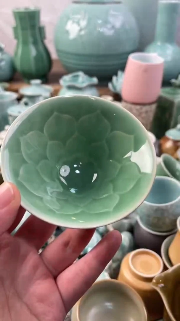 【闪购商品】福利款 慧仙青瓷 瓷器 主人杯