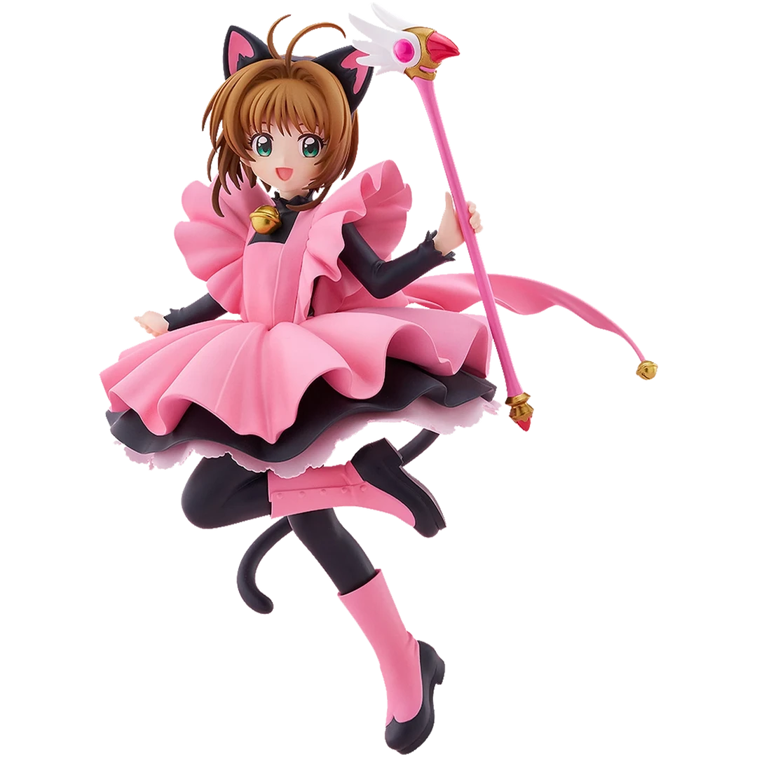 【bilibili现货】魔卡少女樱 木之本樱 黑猫风战斗服 L size 手办