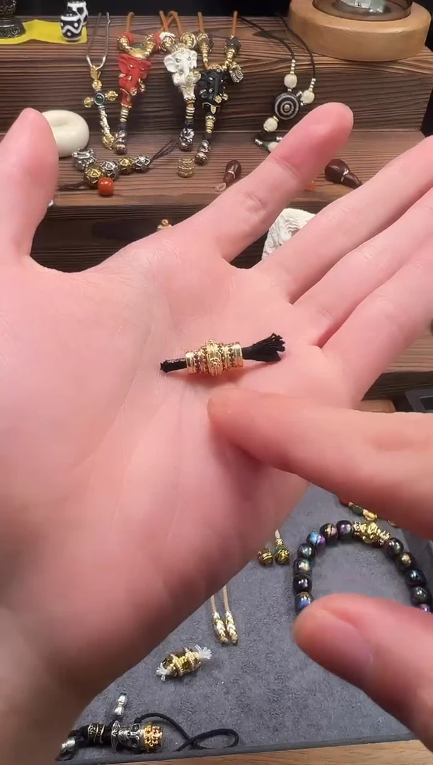 吊坠金刚菩提彩钻万向轴