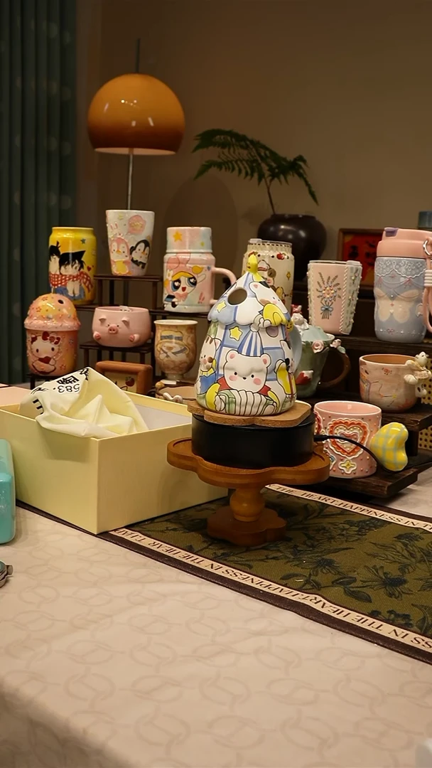 食品级塑料【不带盒子】583高温釉下彩