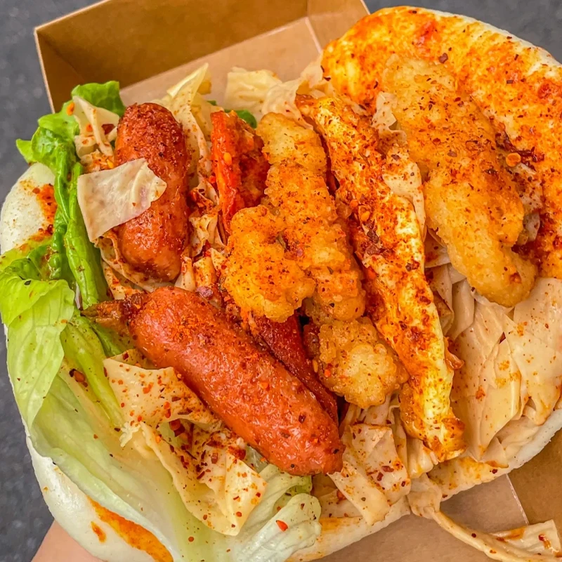 【学生早餐】手工白吉馍原味月亮馍早餐懒人速食小吃网红肉夹馍饼