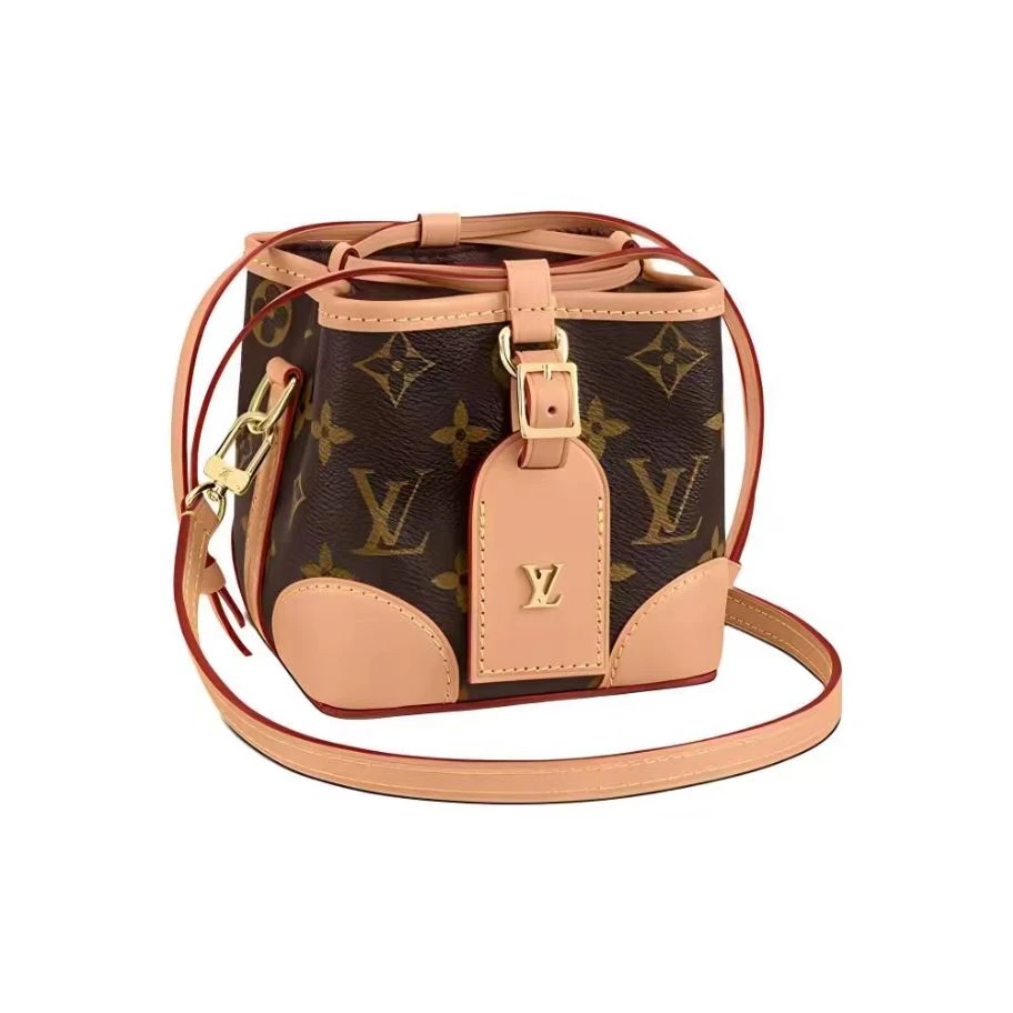 99新 LouisVuitton/路易威登 【专属】LV老花烧麦包单肩斜跨包