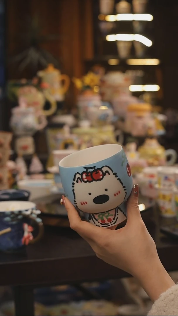 景德镇釉下彩绘设计师款式陶瓷