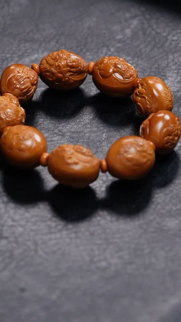 橄榄核手串/手链橄榄核裂了1颗籽