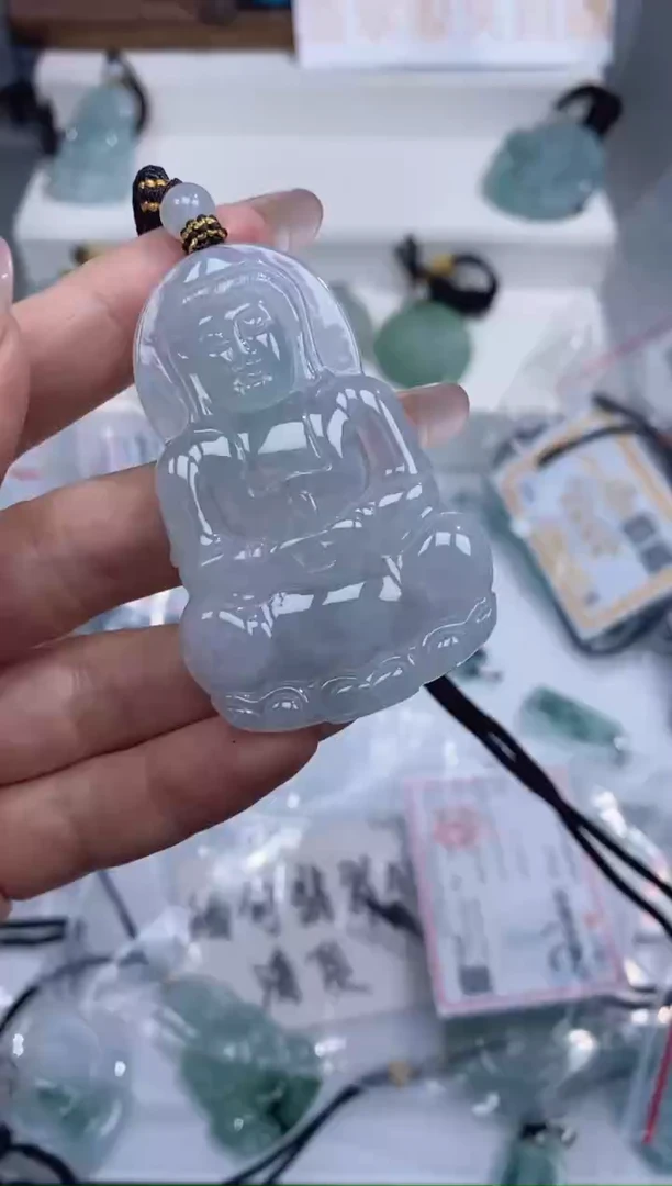 颈饰未镶嵌翡翠吊坠