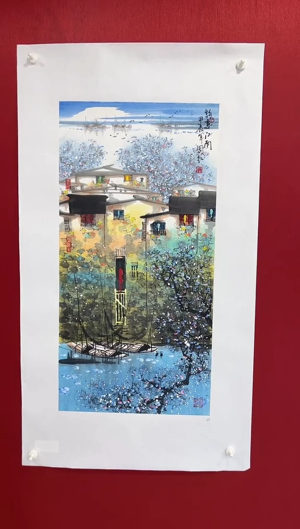国画张国红老师画作