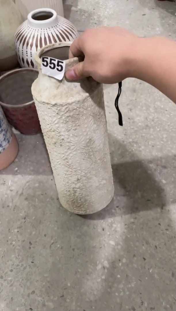 花盆高37.5cm口径7.5cm
