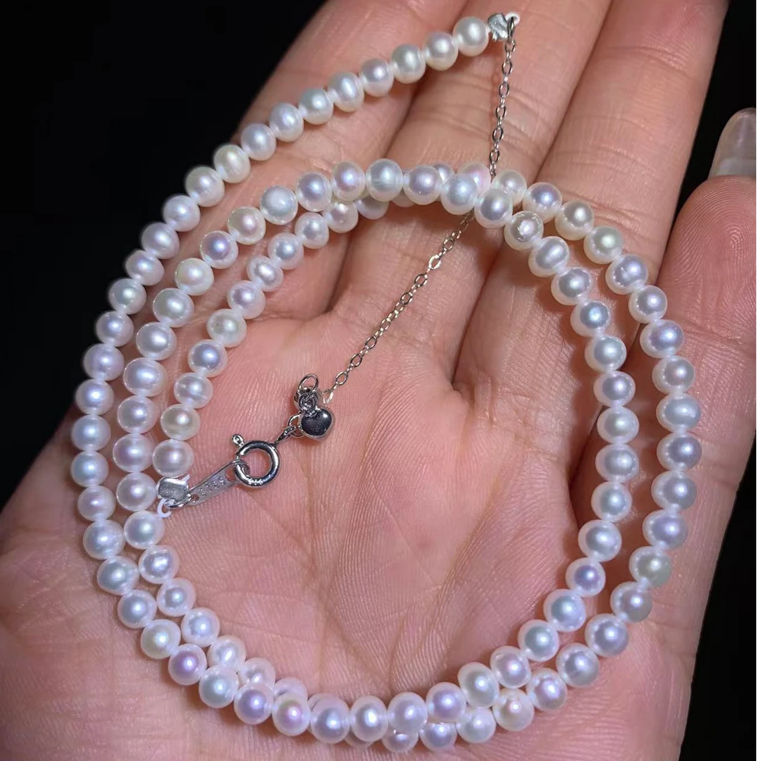 【天然淡水小灯泡光感小米珠】A288松柏珠宝 多样性发货一条