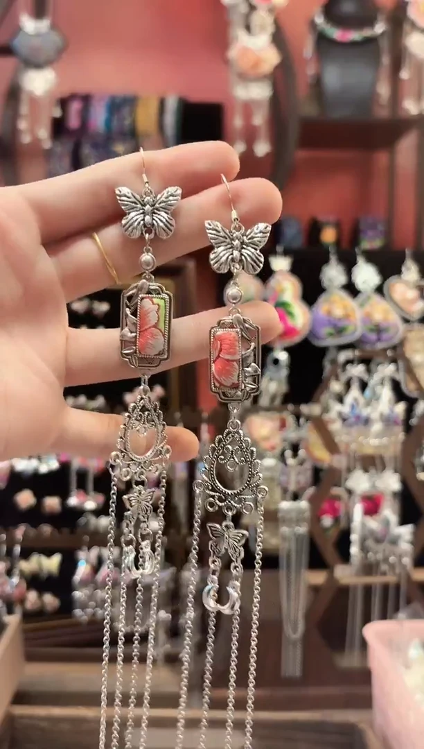 织绣 云织谣民族风精美饰品   428