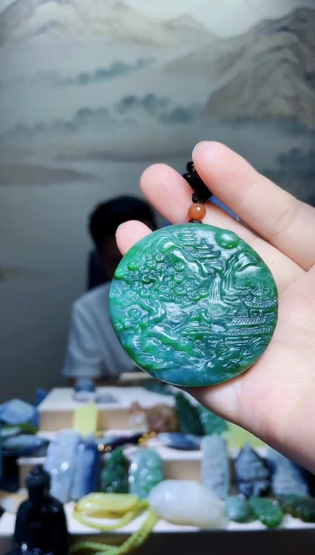 颈饰未镶嵌和田玉1