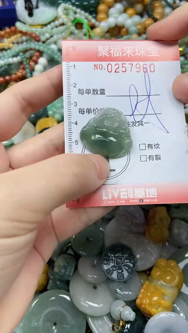 未镶嵌挂件翡翠闪购0257960