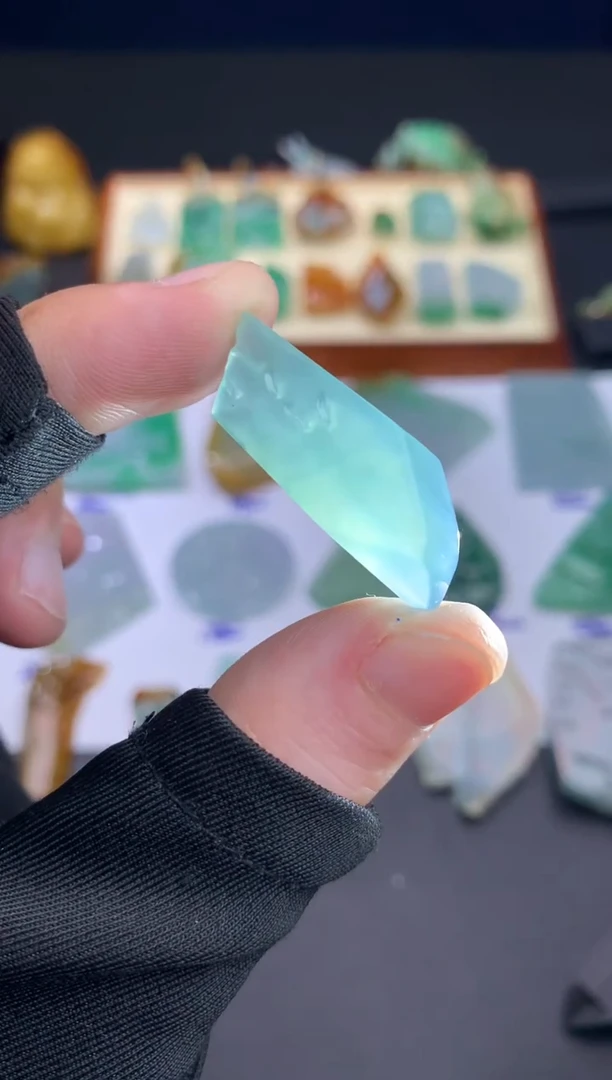 定制翡翠未镶嵌天然翡翠裸石 （含工费）