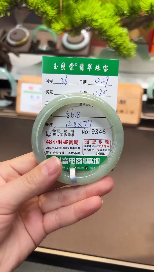 未镶嵌手镯翡翠翡翠36