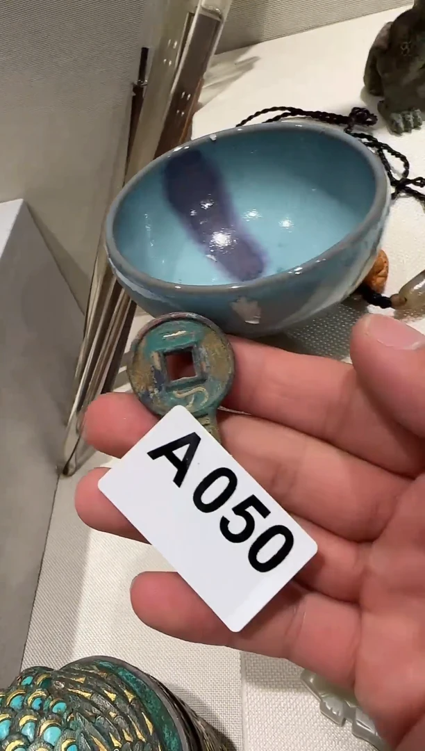 瓷片店铺推荐汝瓷摆件