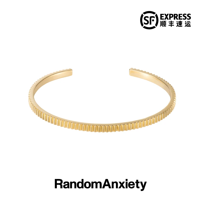 925银手镯 随机焦虑RA THE LASER 镭射手镯
