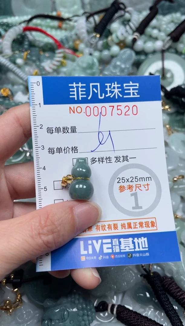 【闪购商品】翡翠颈饰未镶嵌00..7520