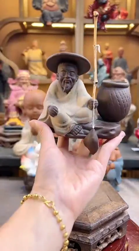 紫砂茶宠器闵茶宠摆件