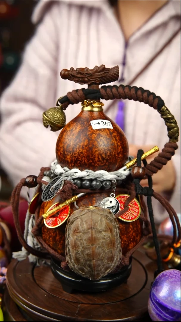 362号500ml左右非遗大漆酒葫芦