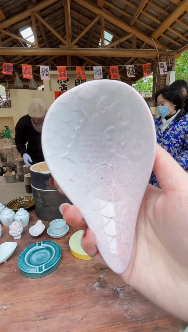 【柴烧茶则】非遗大师手工高温瓷特价款