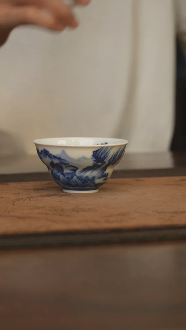 瓷片柴窑青花破价福利