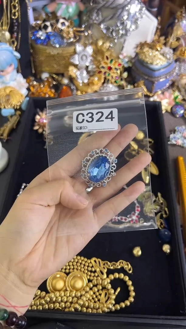 合金无铜合金324 请确认商品图片！中古首饰都有瑕疵确认后在拍！