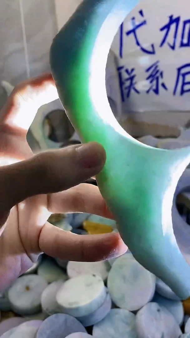 裸石翡翠纯天然A货翡翠117