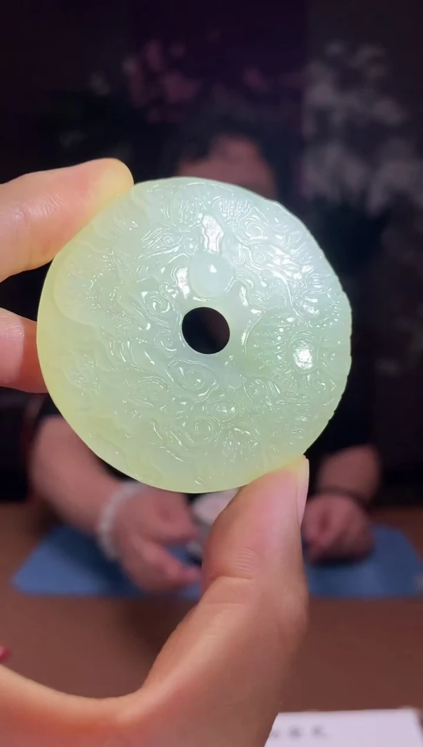 和田玉未镶嵌颈饰D093