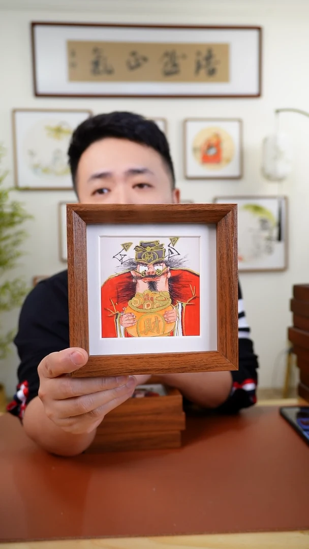 横款鹿鸣现代美术馆-大墨老师作品