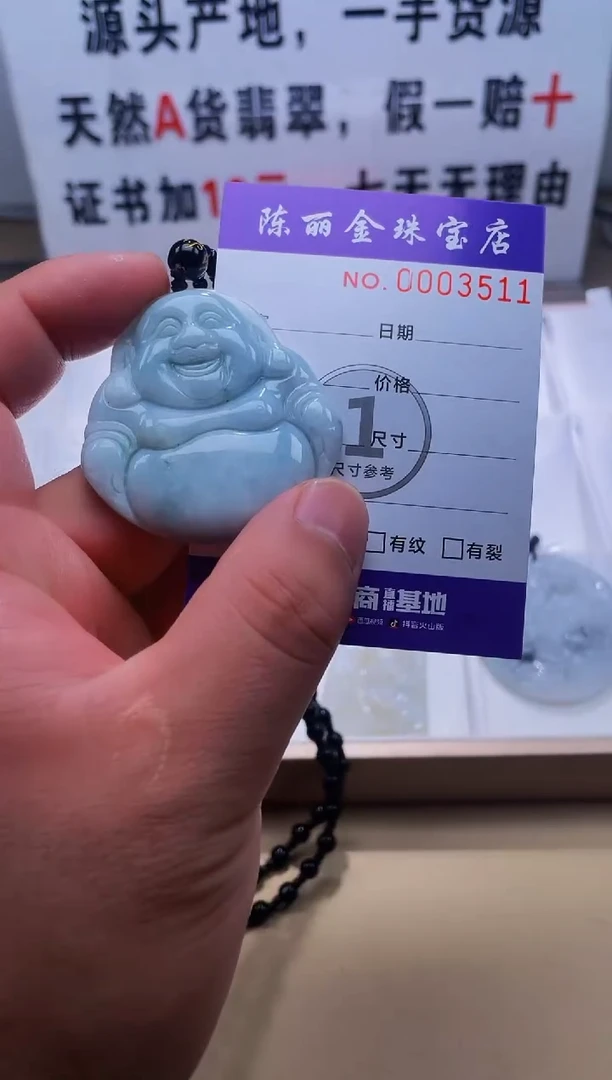 【闪购商品】翡翠颈饰未镶嵌v天赐翡翠3号铺闪购商品20250119